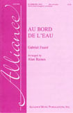 Au Bord de L'eau SSA choral sheet music cover